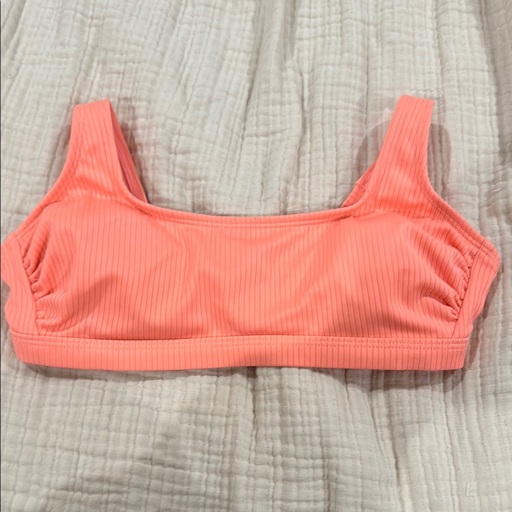 Coral Bikini Top
